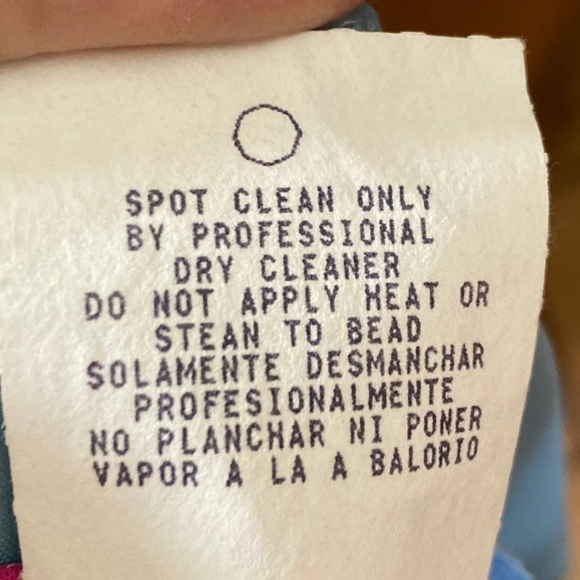 Morgan & Co Dress Fit & Flare New Slate Blue & Black Mesh Size 5/6 - Picture 8 of 8